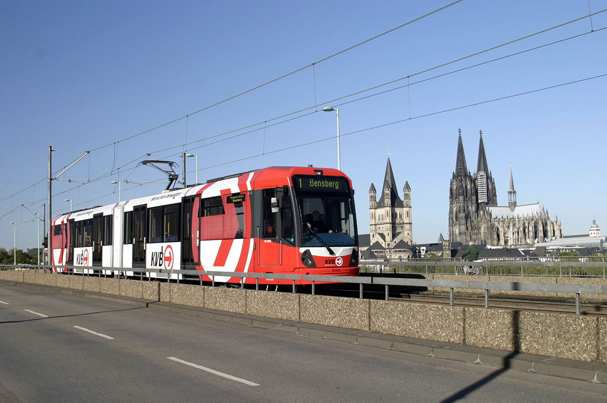 Die Stadtbahnen sind die Hauptschlagadern des Kölner ÖPNV.