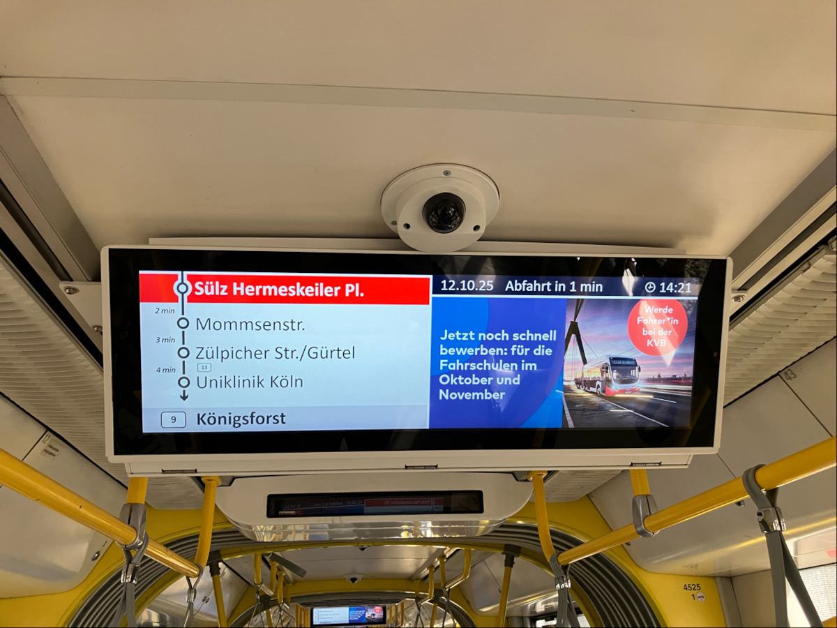 Perlschnur und Videoüberwachung