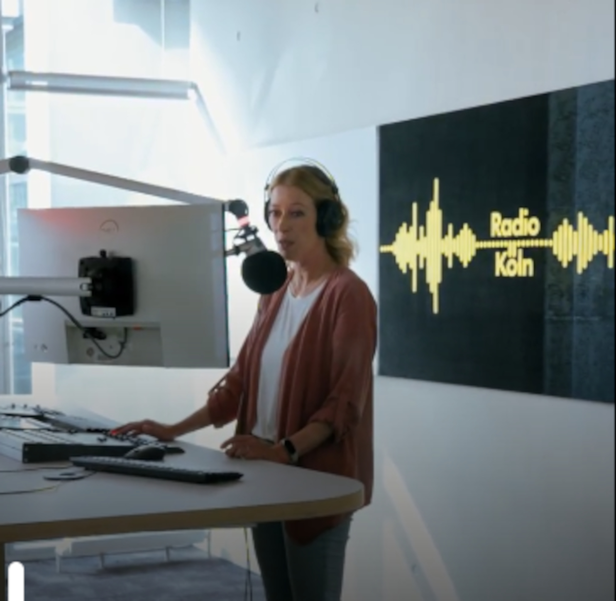 Sandra im Studio